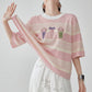 Ice Cream Short-Sleeve Summer Knit FER0259