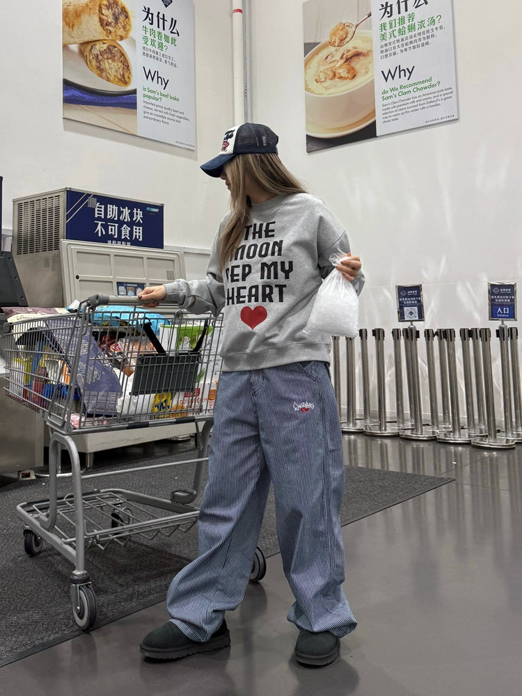 College Logo Sweat Top CYE0029