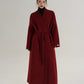 Elegant Wool Long Coat SRS0385