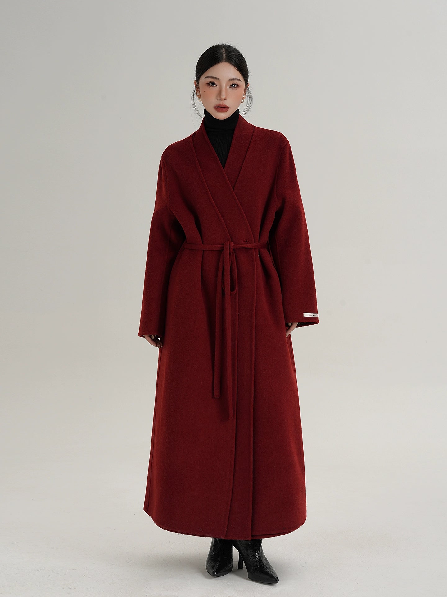 Elegant Wool Long Coat SRS0385