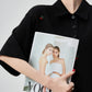 Cherry Embroidery Polo Knit Shirt FER0225
