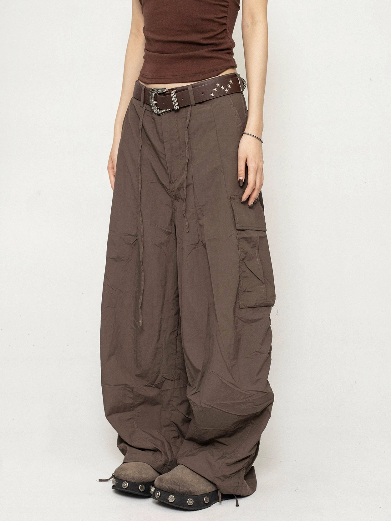 Retro Wide Cargo Pants ZRS0048