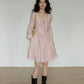 Small Floral Embroidery Dress VAS0154