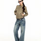Stand Collar Biker Jacket BGS0058