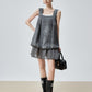 Square Balloon Mini Dress FER0252