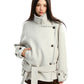 Stand Collar Mid-Length Coat BGS0035