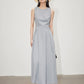 Side Cut Round Neck Dress IWY0009