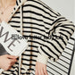 Black＆White Stripes Long Sleeve Tops / Sweatpants LLA0015