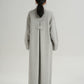 Mock Neck Long Coat SRS0413