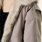 Fur Collar Hood Cotton Jacket MAD0003