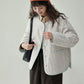 Wave Quilting Collarless Jacket AMU0045