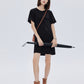 Casual Pocket Loose T-Shirt Dress SHN0011