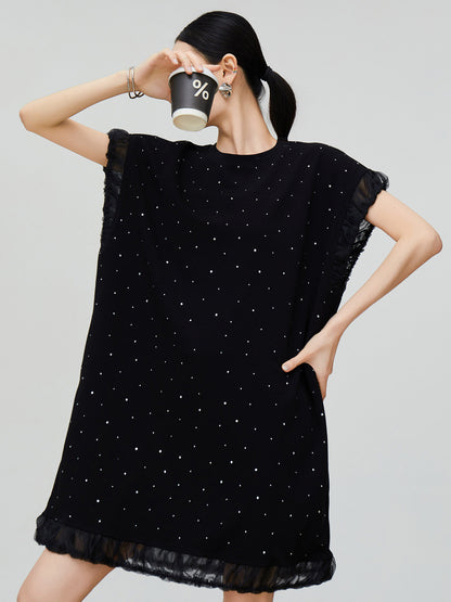 Dot Tulle Layered Dress FER0335