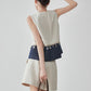 Bejeweled Fringe Sleeveless Top / Half Pants FER0283