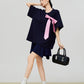 Big Ribbon Oversized T-Shirt FER0332