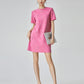 Rhinestone Fake Suede Dress FER0123