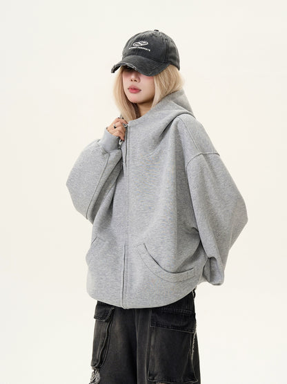 Hood Zip-Up Sweatshirt Jacket MAD0010