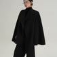 Wool Poncho Coat SRS0371
