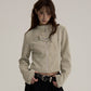 Suede Cropped Jacket ONP0003
