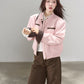 Pink Leather Jacket WDB0016