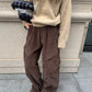 Big Pocket Wide Cargo Pants CYE0006