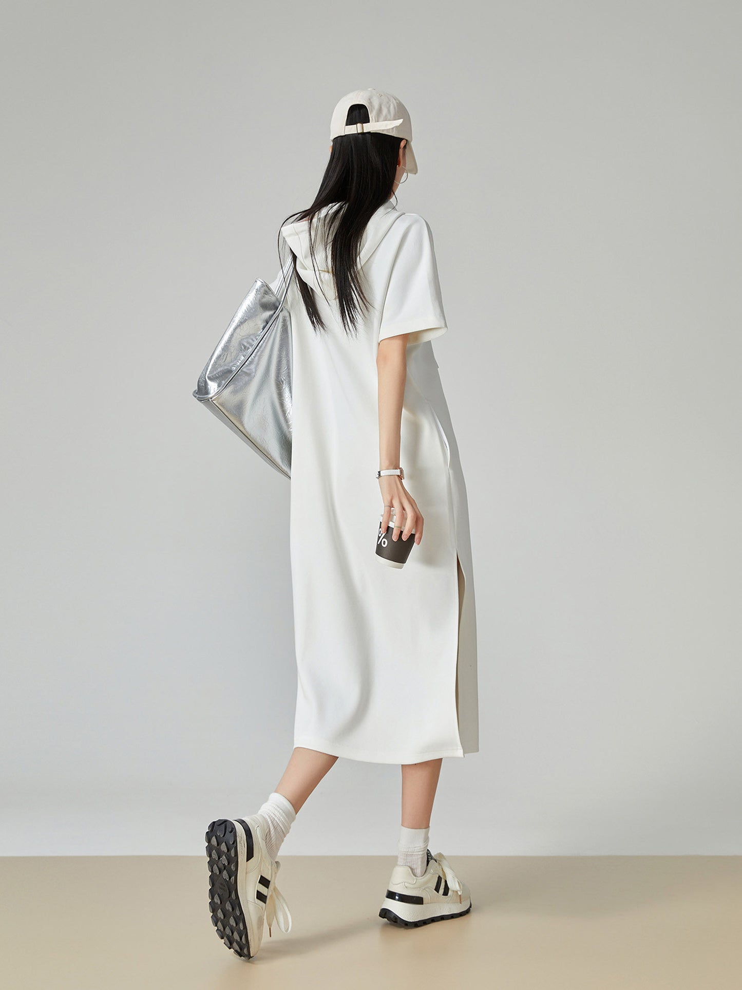 Sweatshirt Hoodie Dress FER0184