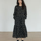 Round Neck Flower Dress VAS0004