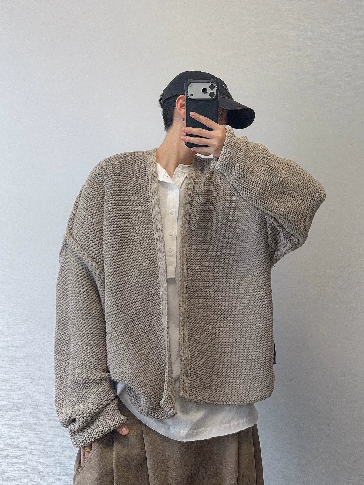 Chunky Knit Front Cardigan  DAZ0004