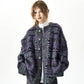 Multi Border Knit Cardigan HGX0037