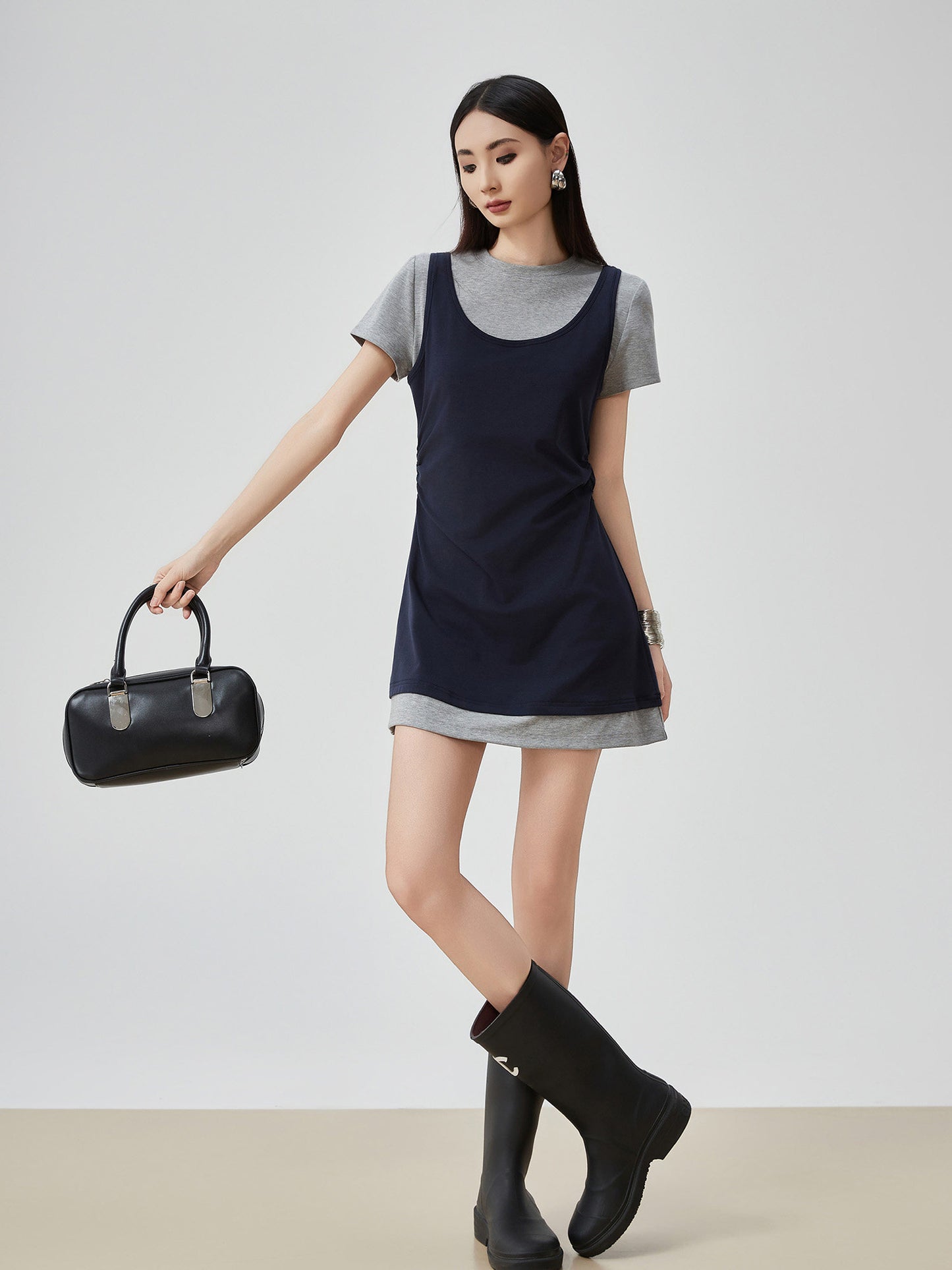 T-shirt Docking Camisole Dress FER0223