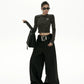Low Waist Wide Casual Pants ZRS0098