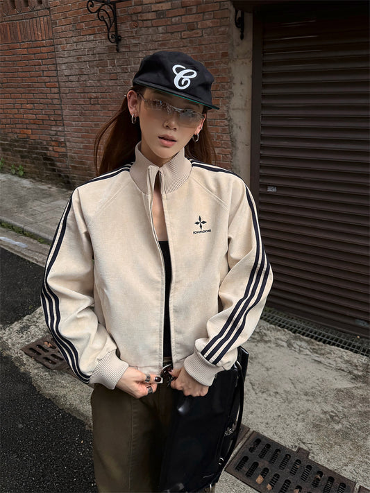 Fake Suede Track Jacket WWP0008