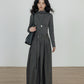 Half-Turtleneck Long Dress VAS0185