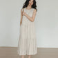 Tiered Gathered Long Dress VAS0119