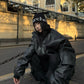 Vintage Washed Leather Jacket FLG0001