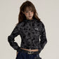 Star-Patterned Zip-Up Hoodie ONP0002