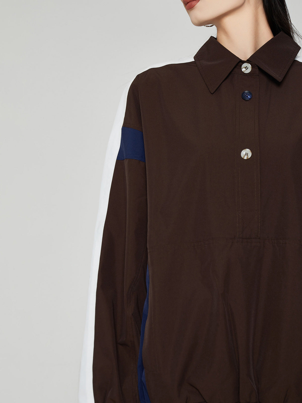 Color Block Track Jacket / Shorts FER0387