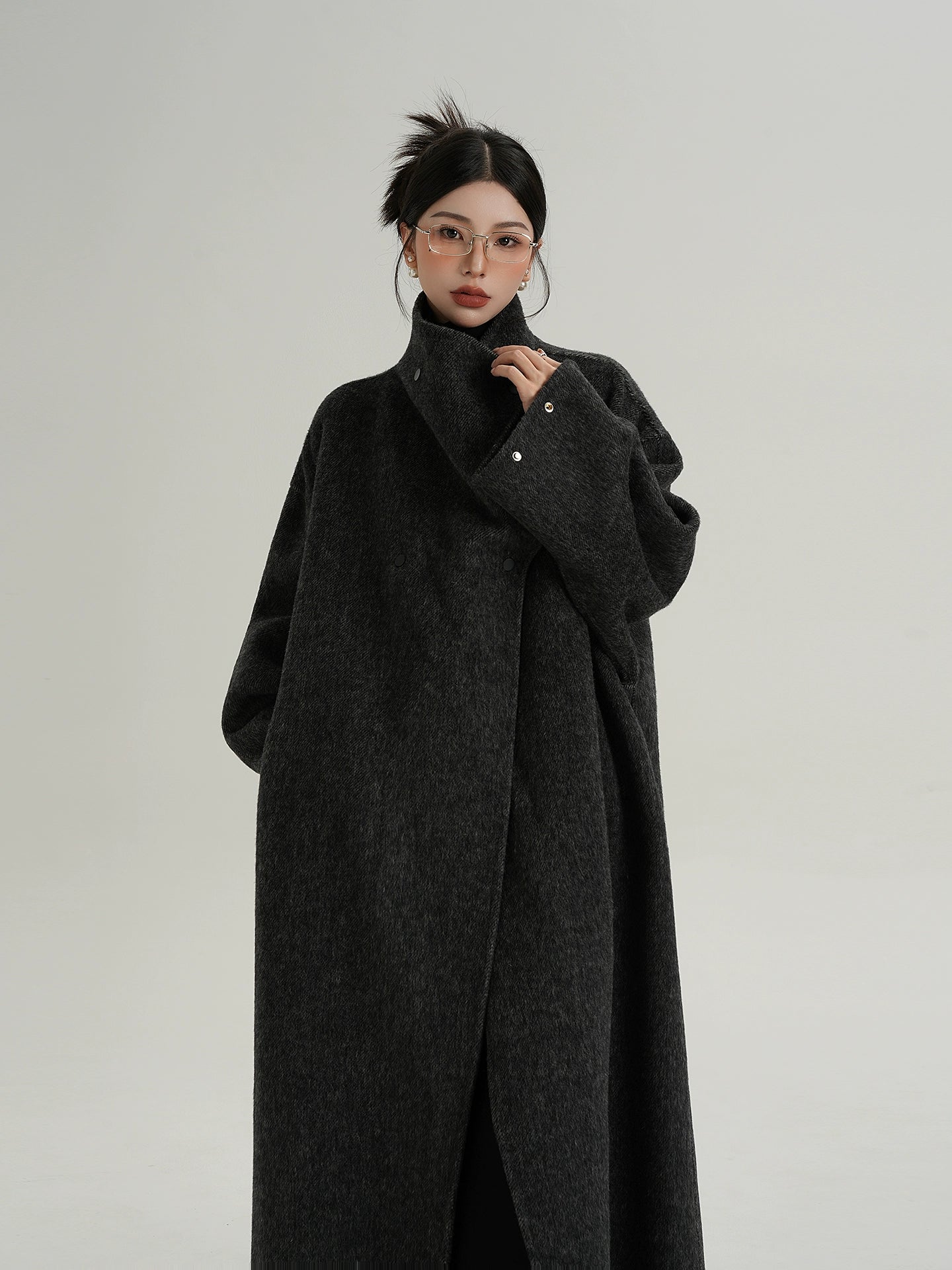 Wool Basic Long Coat SRS0377