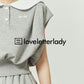 Gray Slim Sporty T-shirt / Shorts LLA0120