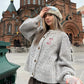 Round Neck Knit Cardigan CYE0031