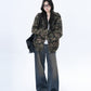 Camouflage Zip-Up Hoodie WLS0008