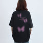 Butterfly Washed Short Sleeve T-Shirt ZCK0009