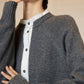 Shirt Docking Knit Top SUY0023