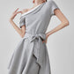 Off-Shoulder Layered Flared Mini Dress FER0277