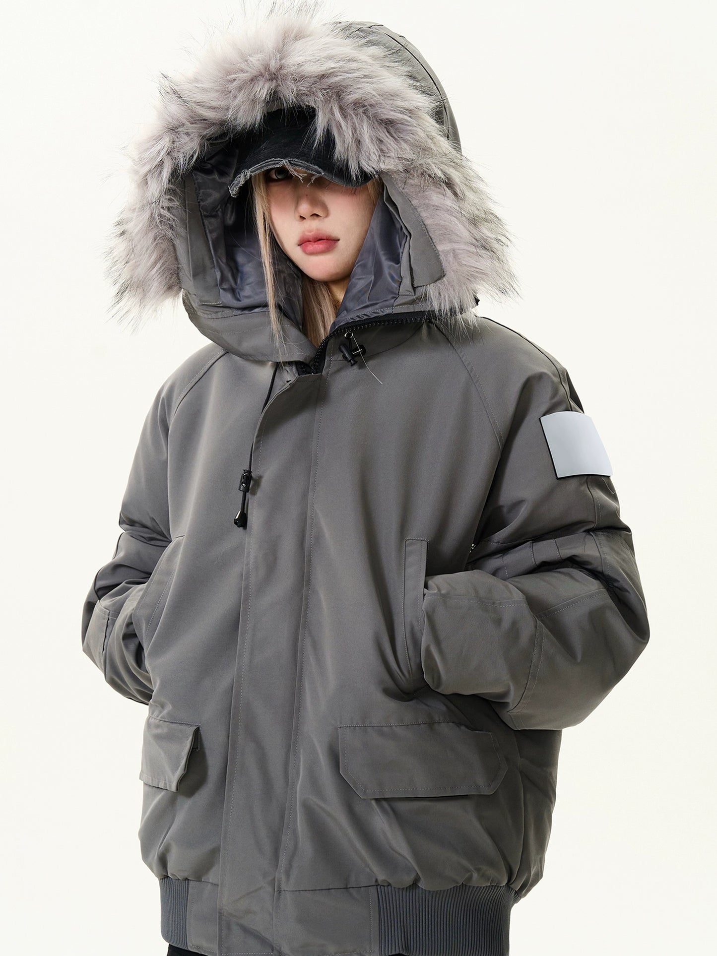 Fur Collar Down Jacket MAD0014