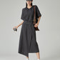 Short-Sleeve Sweatshirt Hoodie / Wrap Skirt FER0278