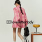 Pink Girly Check Jacket / Check Pleated Skirt LLA0020