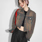 Mixed Color Vintage Denim Jacket EPU0004