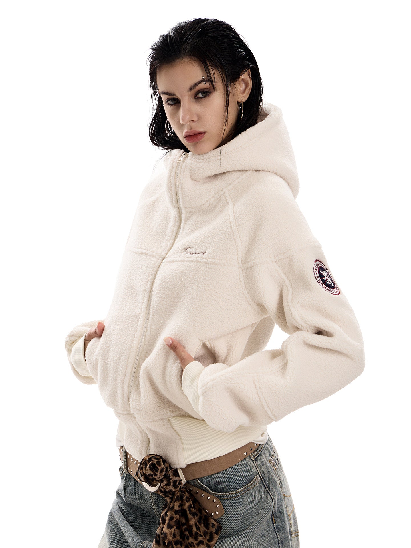 Retro Lambswool Short Jacket ZTS0025