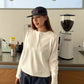 Half-Button Long Sleeve Top CYE0022